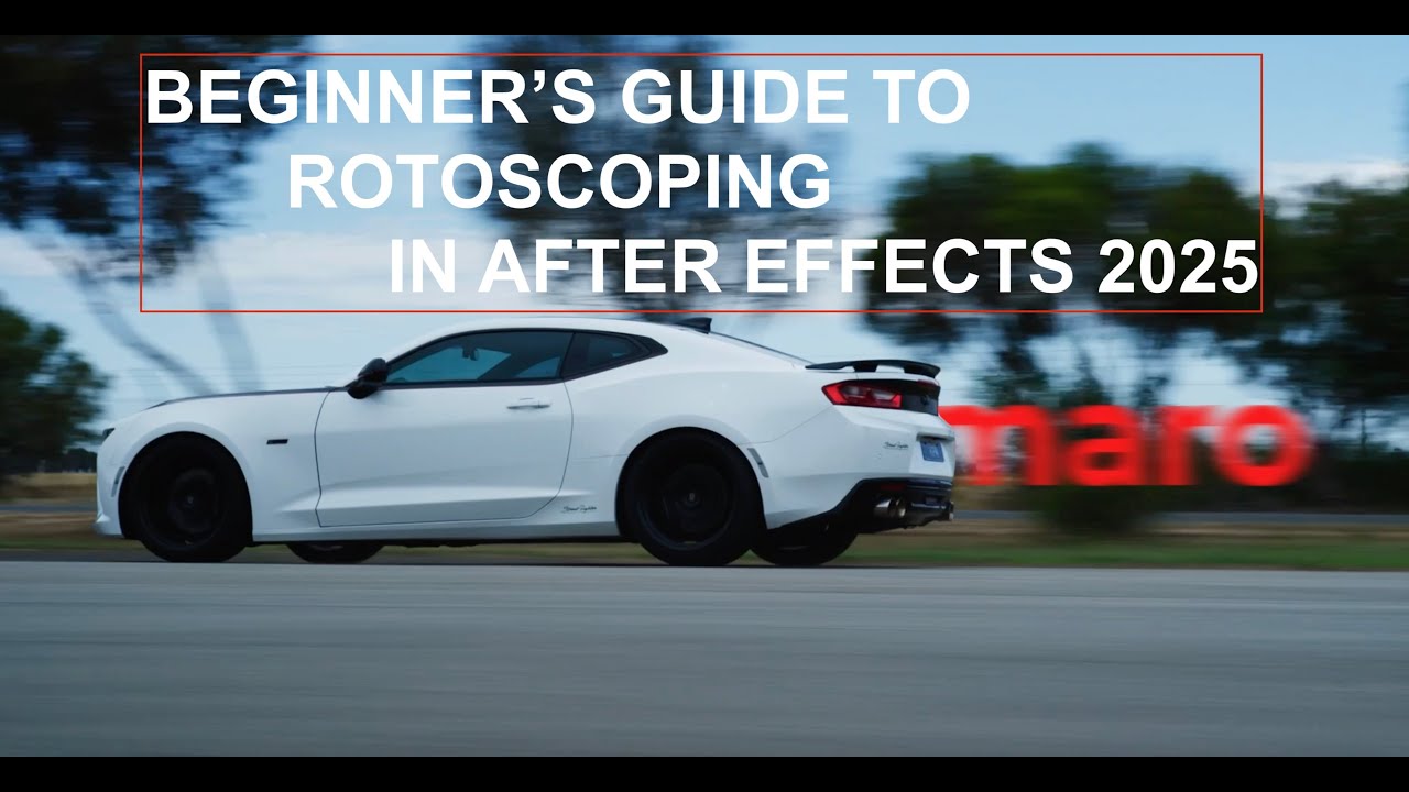 Урок по ротоскопированию для начинающих в After Effects 2025