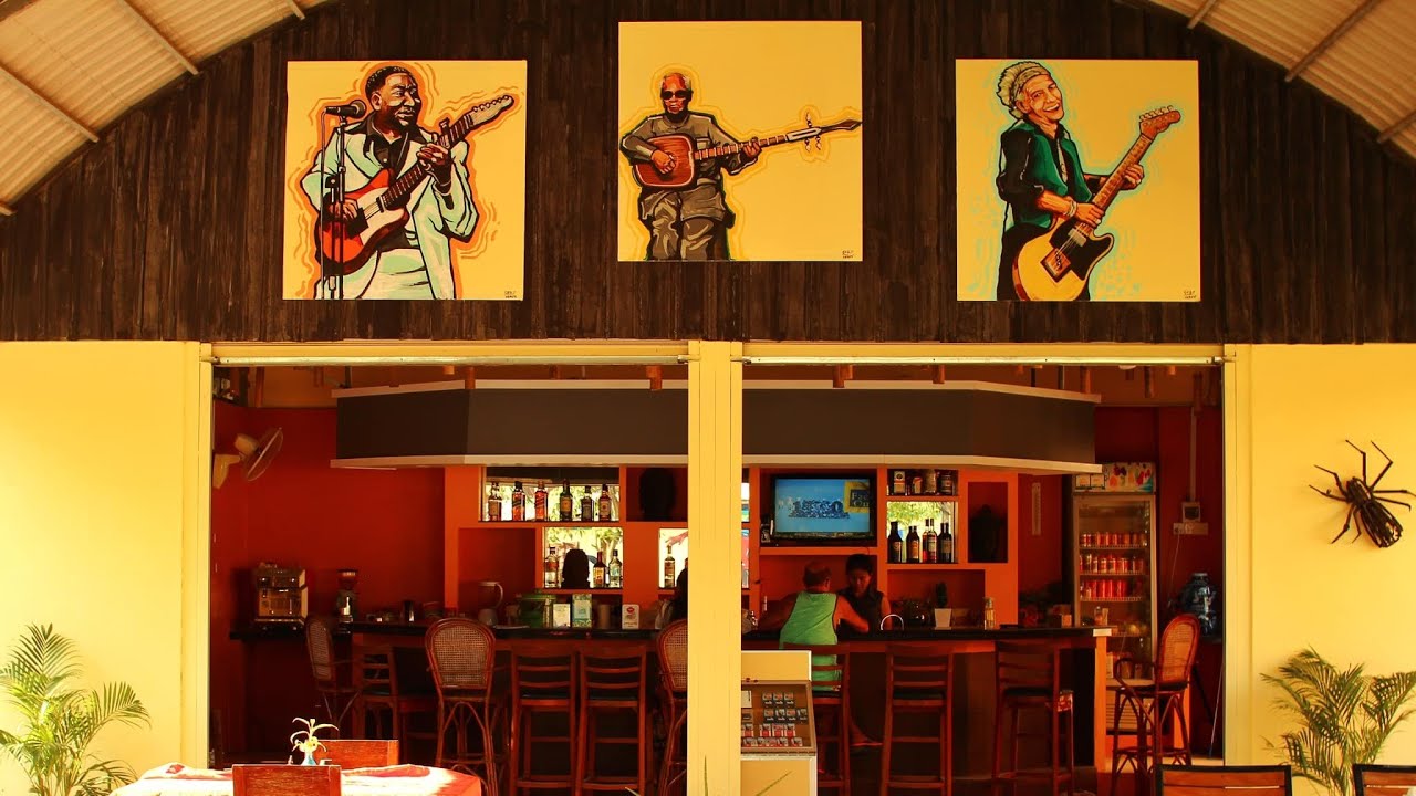 Former Villa Kampot Cafe in Kampot, Cambodia