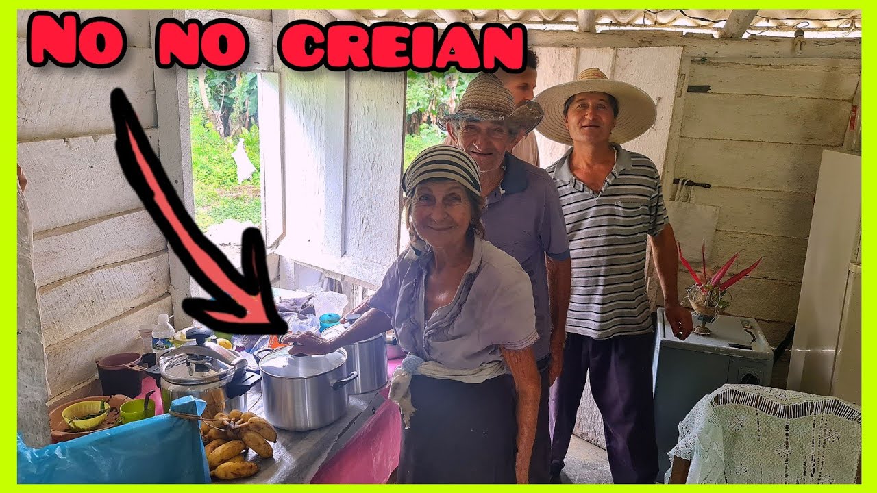 😱 REAL Así es la VIDA  en las MONTAÑAS de CUBA  ellos nunca se imaginaron que esto pasaría #cubarea