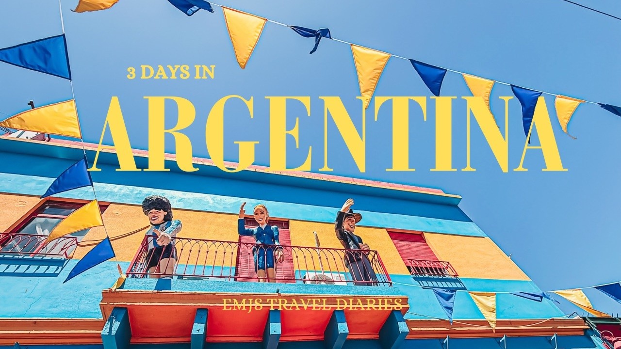 3 days in Buenos Aires | City walks, street market, shopping, Argentine Tango| Argentina Travel Vlog