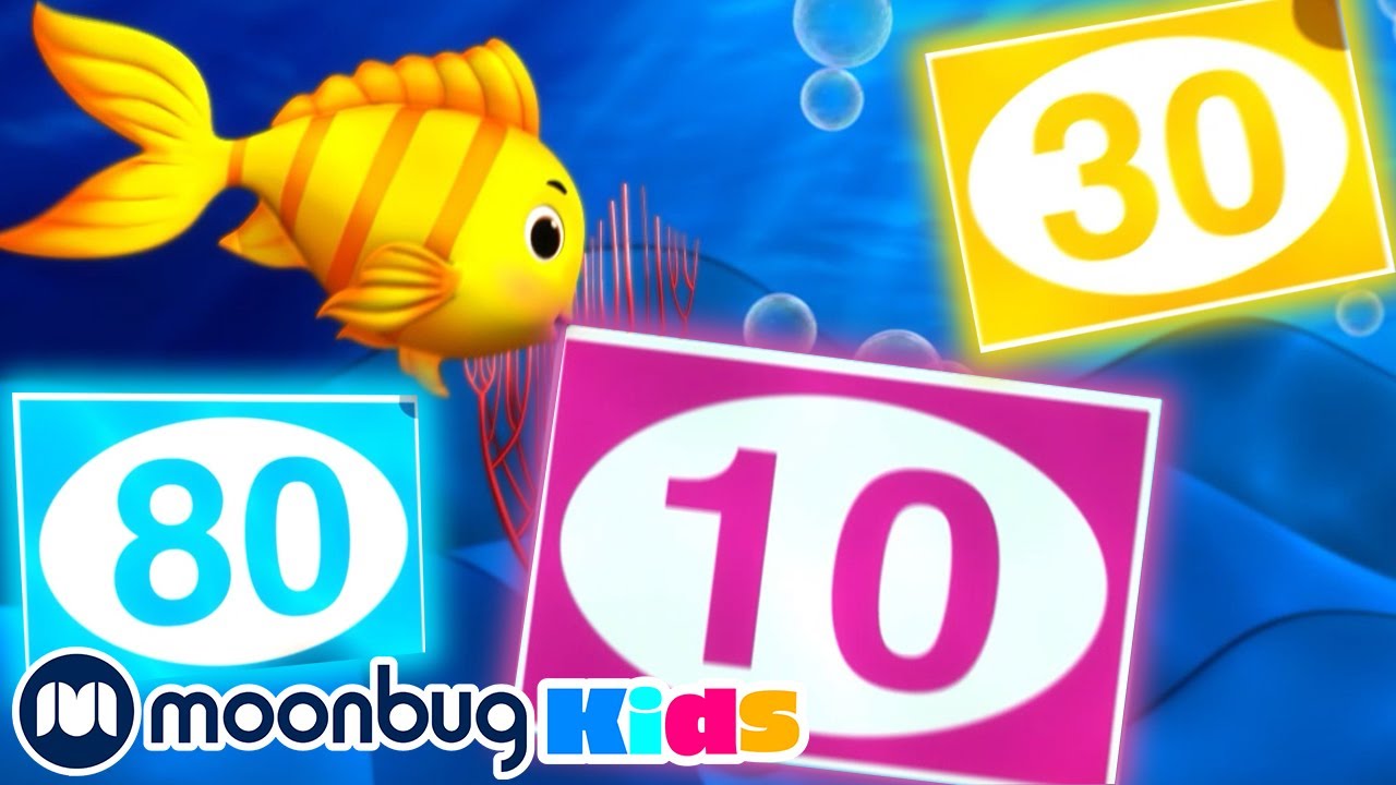 10-100 Song | Learn Numbers | Little Baby Bum | Cartoons for Kids | ABC 123 Moonbug Kids