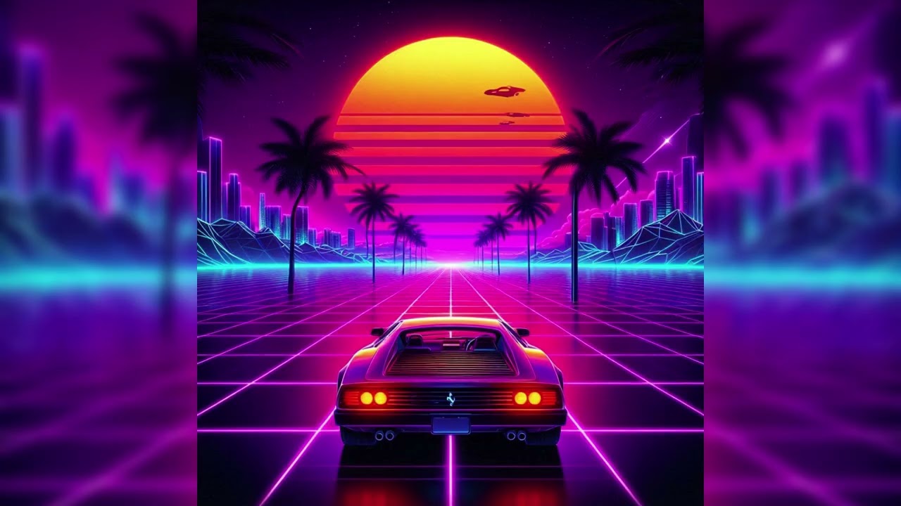 Night Drive 🌃 80s Synthwave Instrumental | Retrowave for Late Night