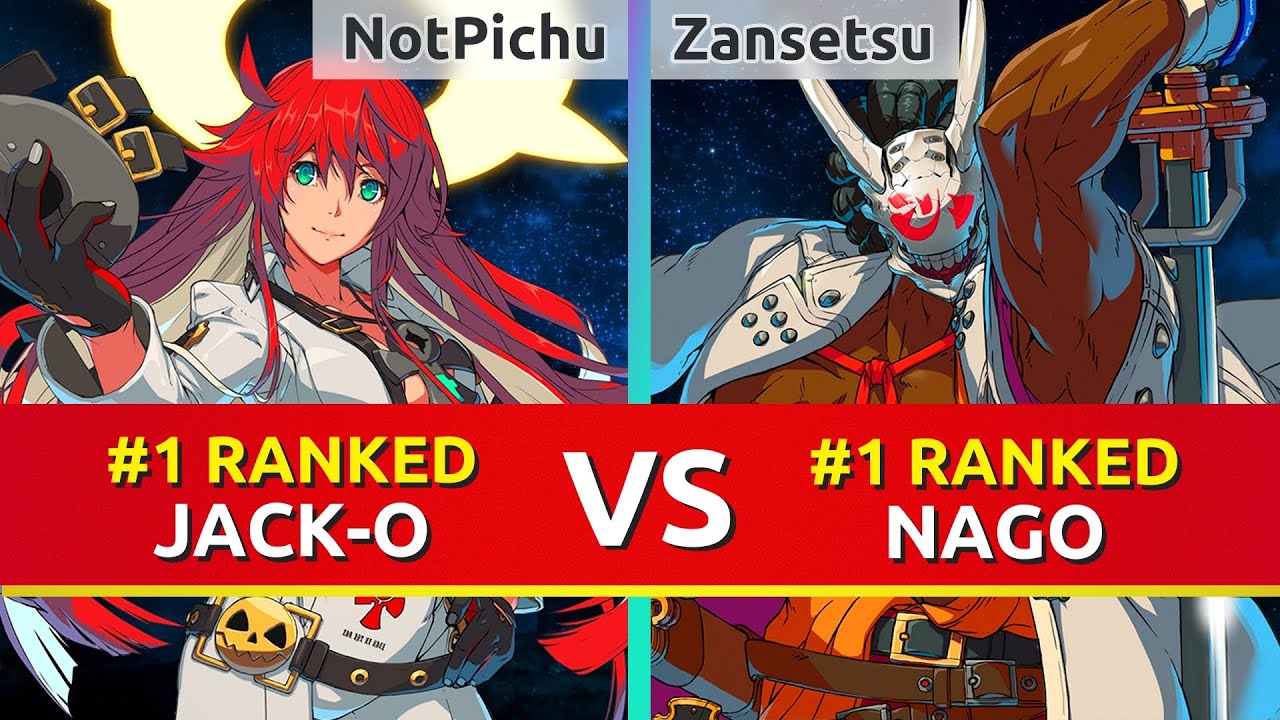 GGST ▰ NotPichu (#1 Ranked Jack-O) vs Zansetsu (#1 Ranked Nagoriyuki). Guilty Gear Strive