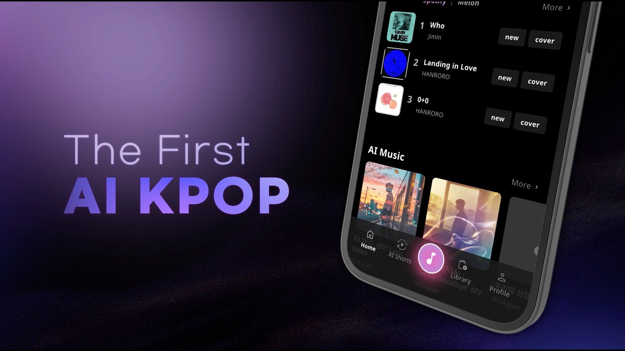 The First AI K-POP Creation Platform | KPOPX Official Trailer