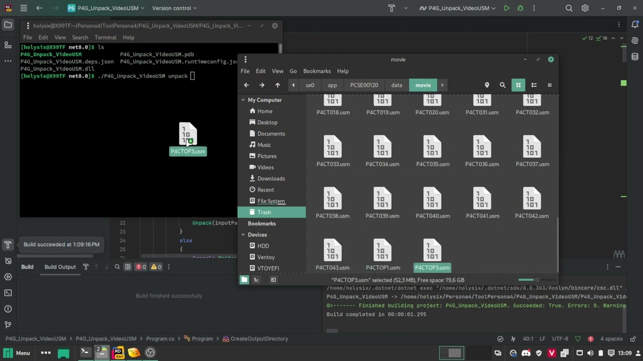 Test Tool Unpack USM Criware