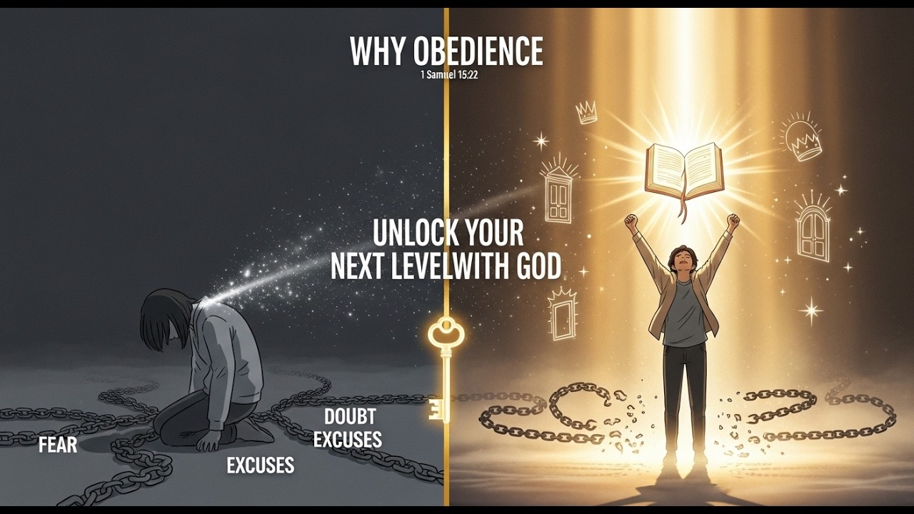 WHY OBEDIENCE UNLOCKS YOUR NEXT LEVEL WITH GOD