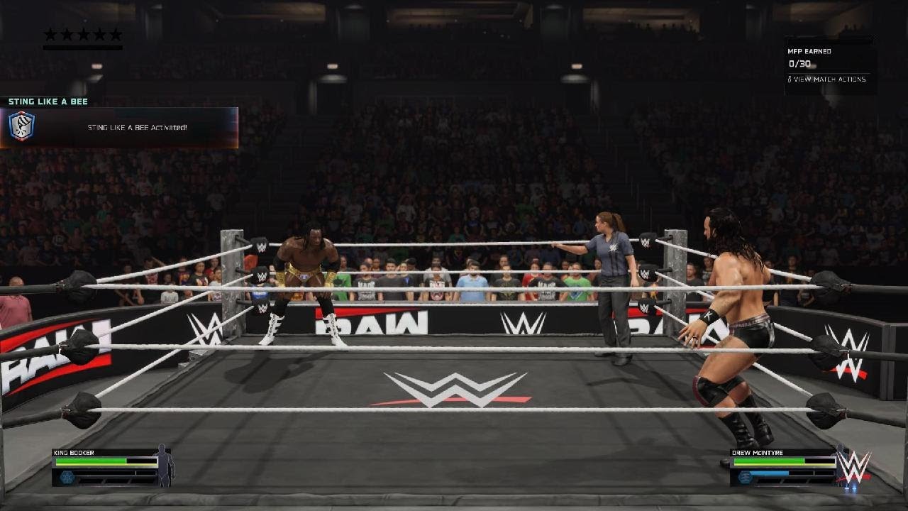 WWE 2K25 KING BOOKER 🆚 DREW McINTYRE SUBMISSION MATCH