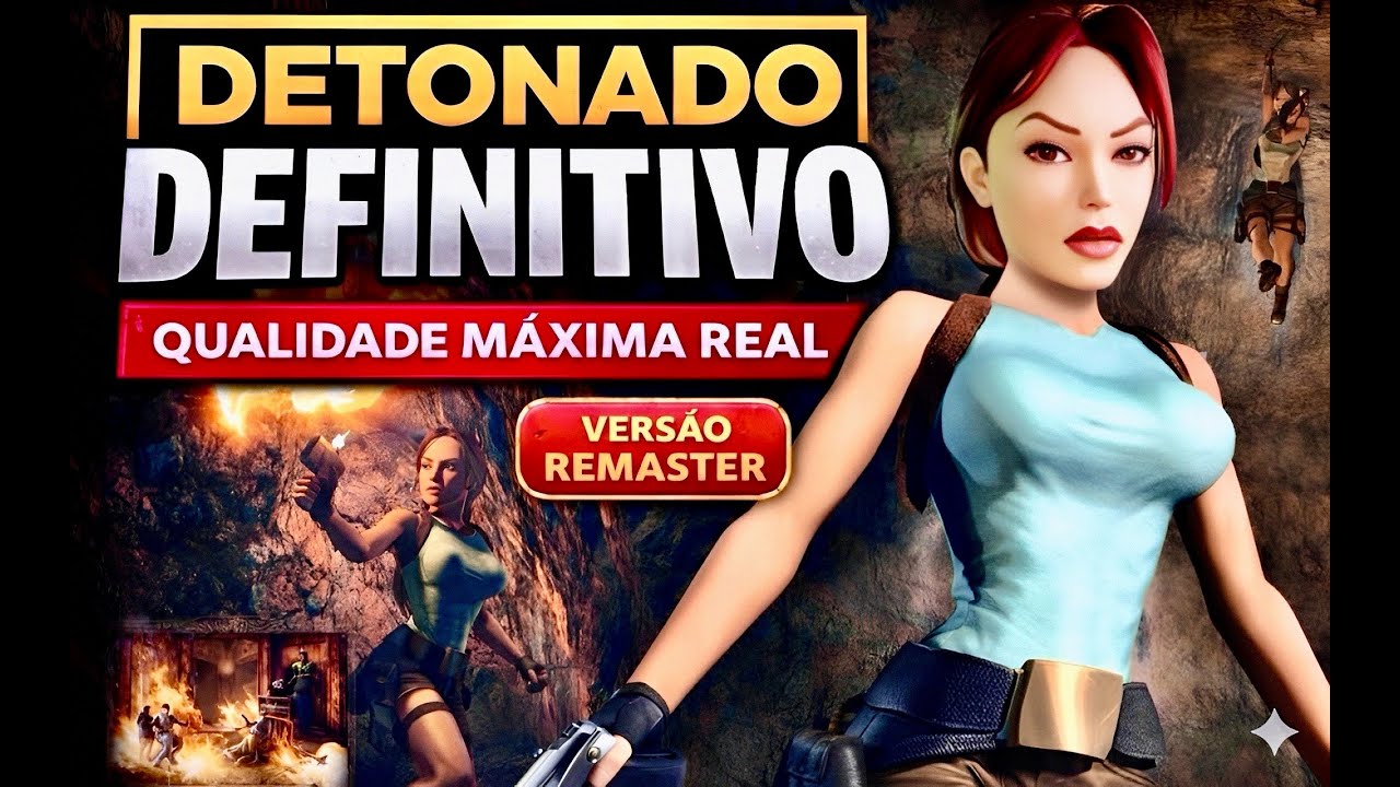 Tomb Raider DETONADO DEFINITIVO | Qualidade Máxima REAL (Versão Remasterizada)