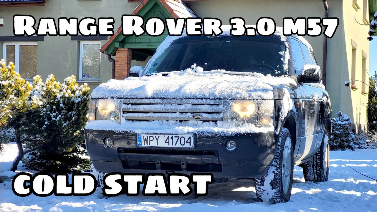 Cold start Range Rover L322 3.0 m57 diesel / Przysucha 4.02.2023