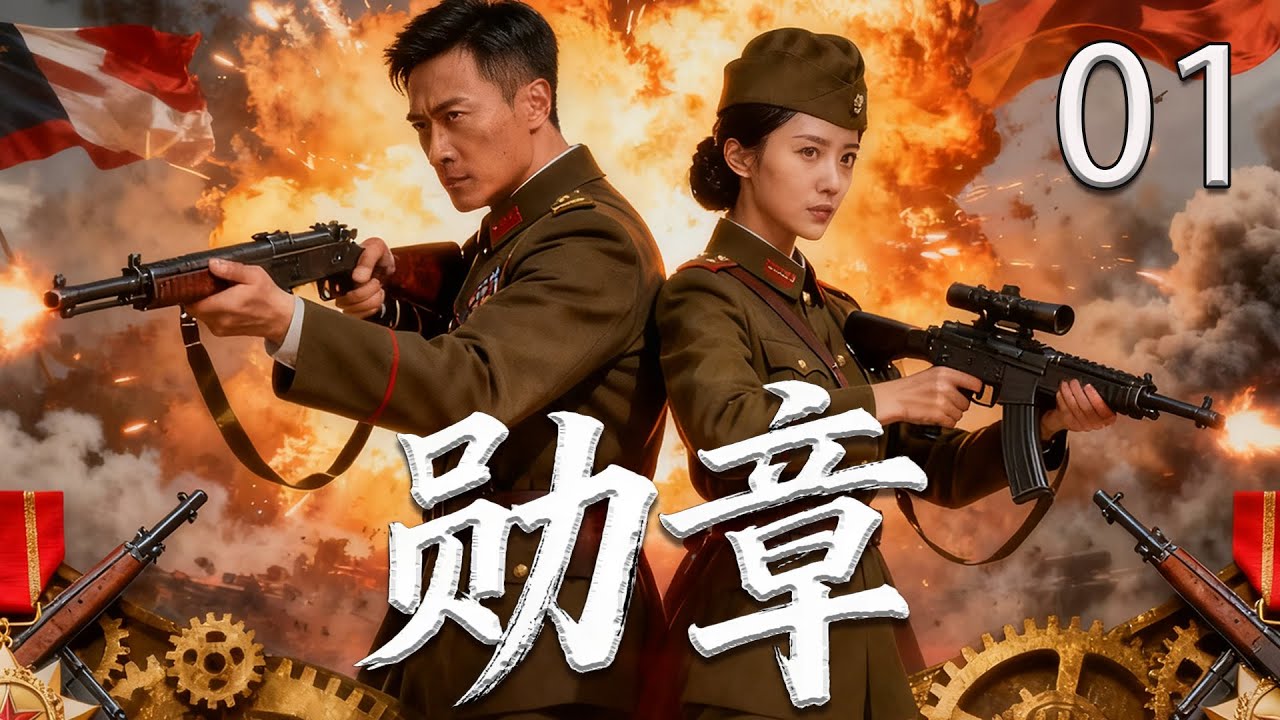【热血抗战剧】勋章01丨战火洗礼，勋章铭记，每一次冲锋都是荣耀的勋章