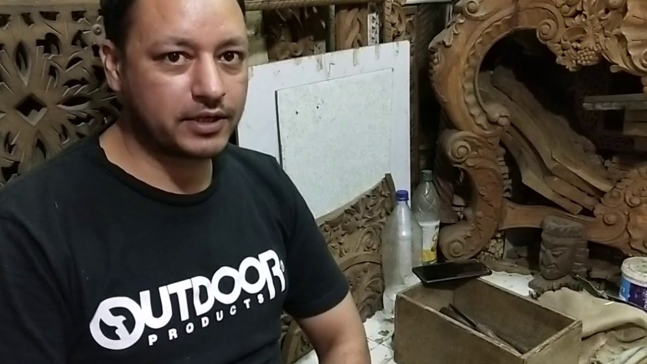Sajid WoodCarver  from Saharanpur at Bandra SV Road