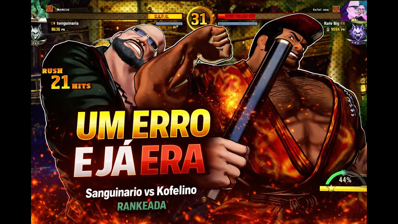 fatal fury city of the wolves  - Sanguinario / Marco Vs Mr Big / Kofelino