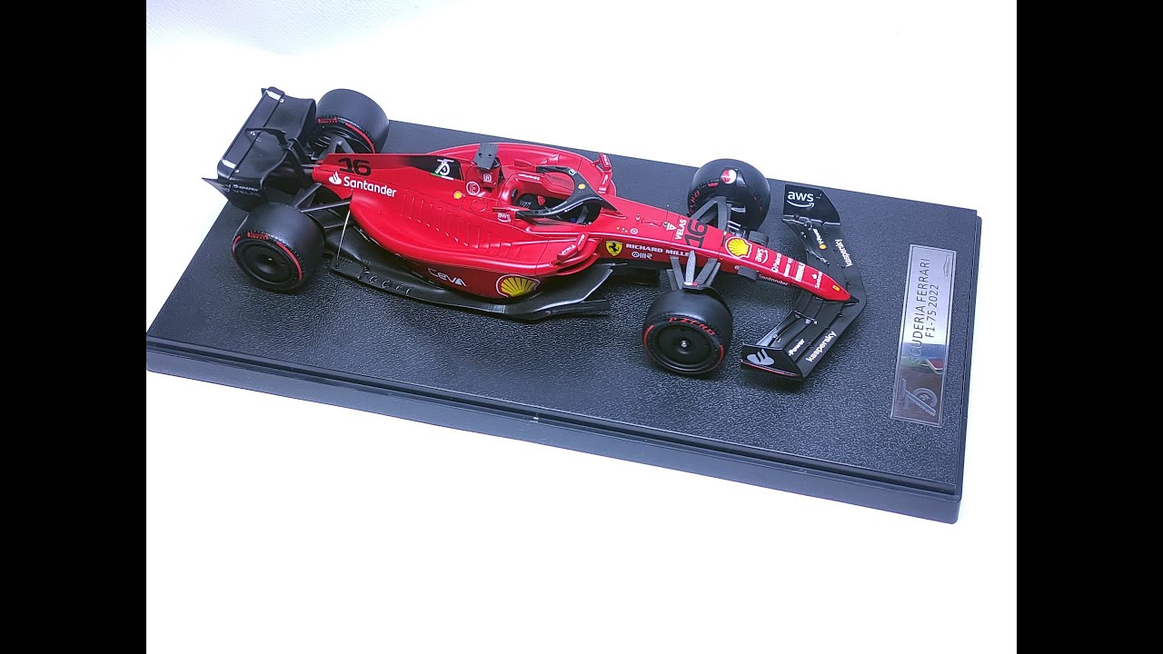 Ferrari F1-75 2022 - ALPHA Model 1/20 - How I build a modern resin F1 model kit