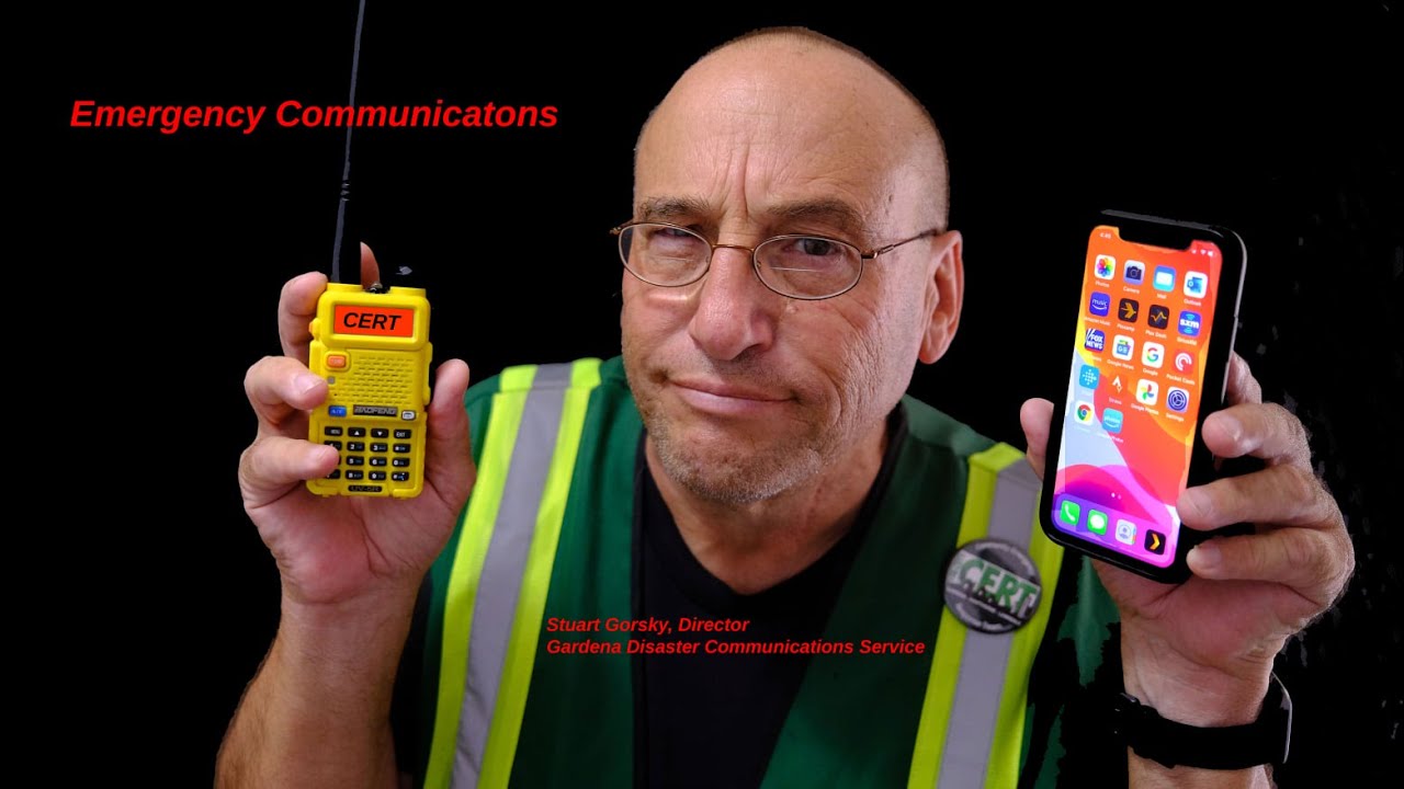 Gardena Disaster Communications Service Monday Night Net Livestream - August 22nd 2022