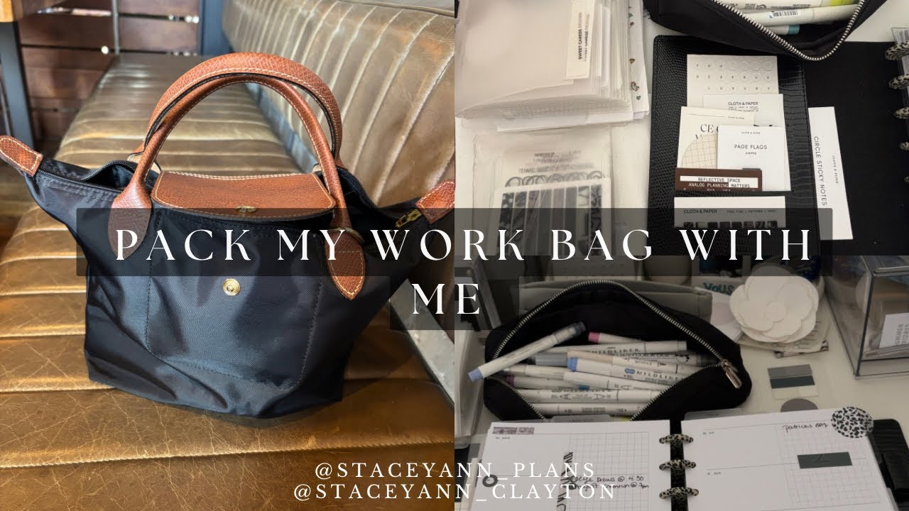 Pack my Work Bag with me 