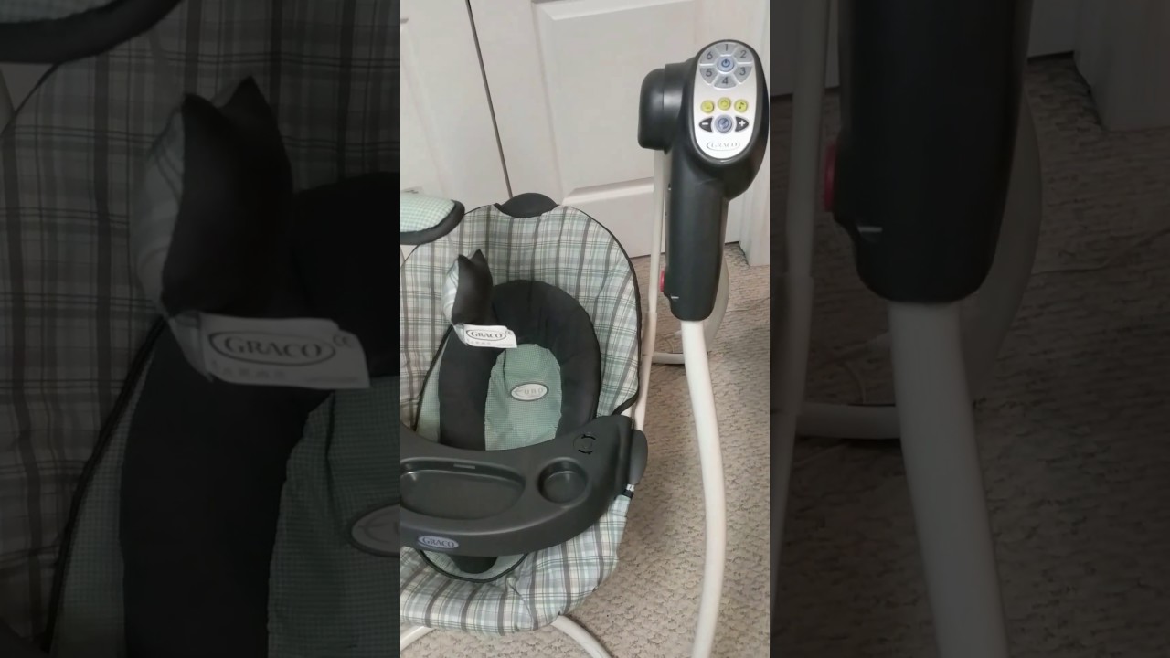Graco lovin hug plug in swing 2011/2012 model