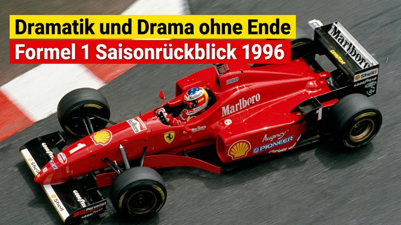F1 1996 Formel 1 | Dramatik und Drama ohne Ende | Formel 1 Saisonrückblick 1996 
