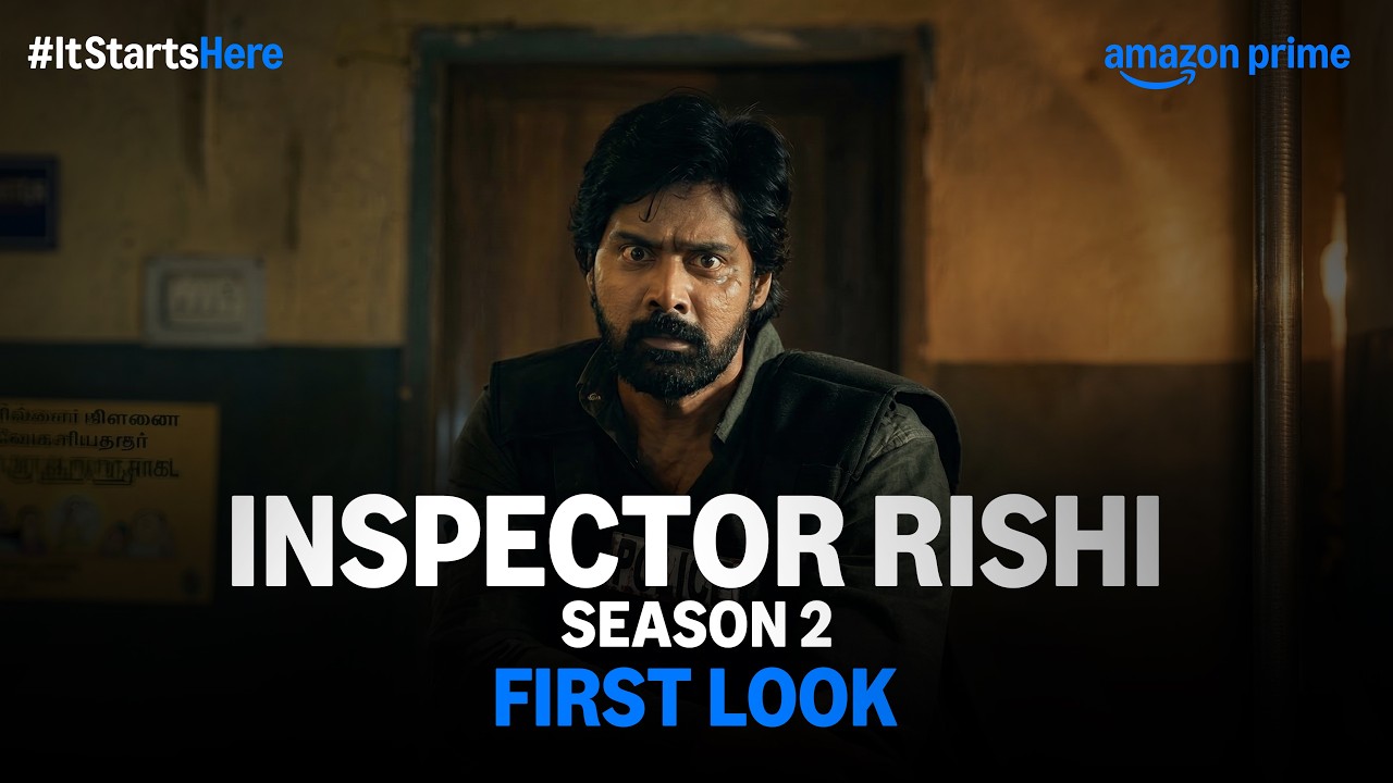 Inspektor Rishi, sezon 2 &ndash; pierwsze spojrzenie | Naveen Chandra | Prime Video India