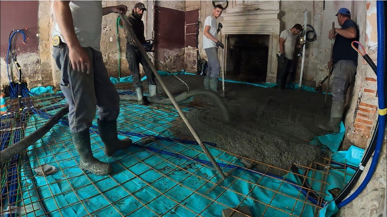 25 Juin 2024 Coulage de la dalle béton  (#renovation 12)