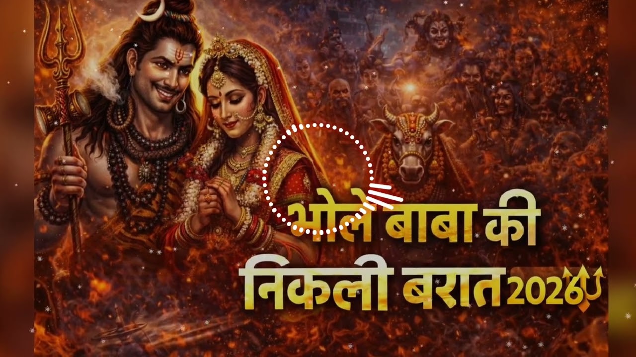 🔱 भोलेनाथ की भव्य बारात 2026 | Latest Shiv Bhajan | Bhole Baba New Song 🚩