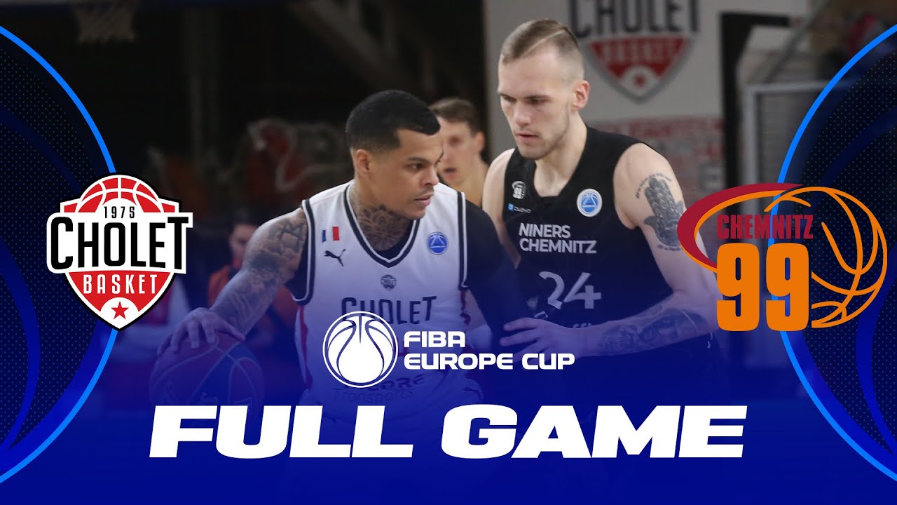 Cholet Basket v Niners Chemnitz | Full Basketball Game | FIBA Europe Cup 2022-23