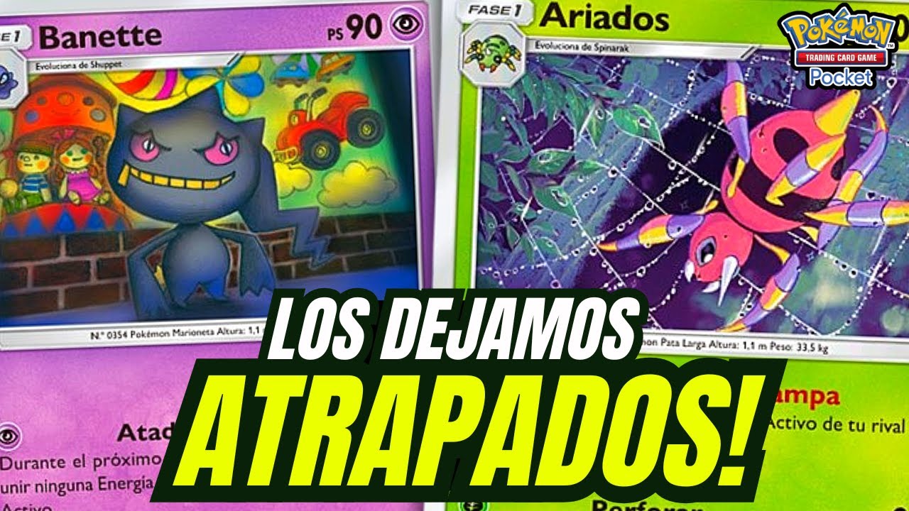 No pegan, no huyen, no juegan 💀 en Pokémon TCG Pocket