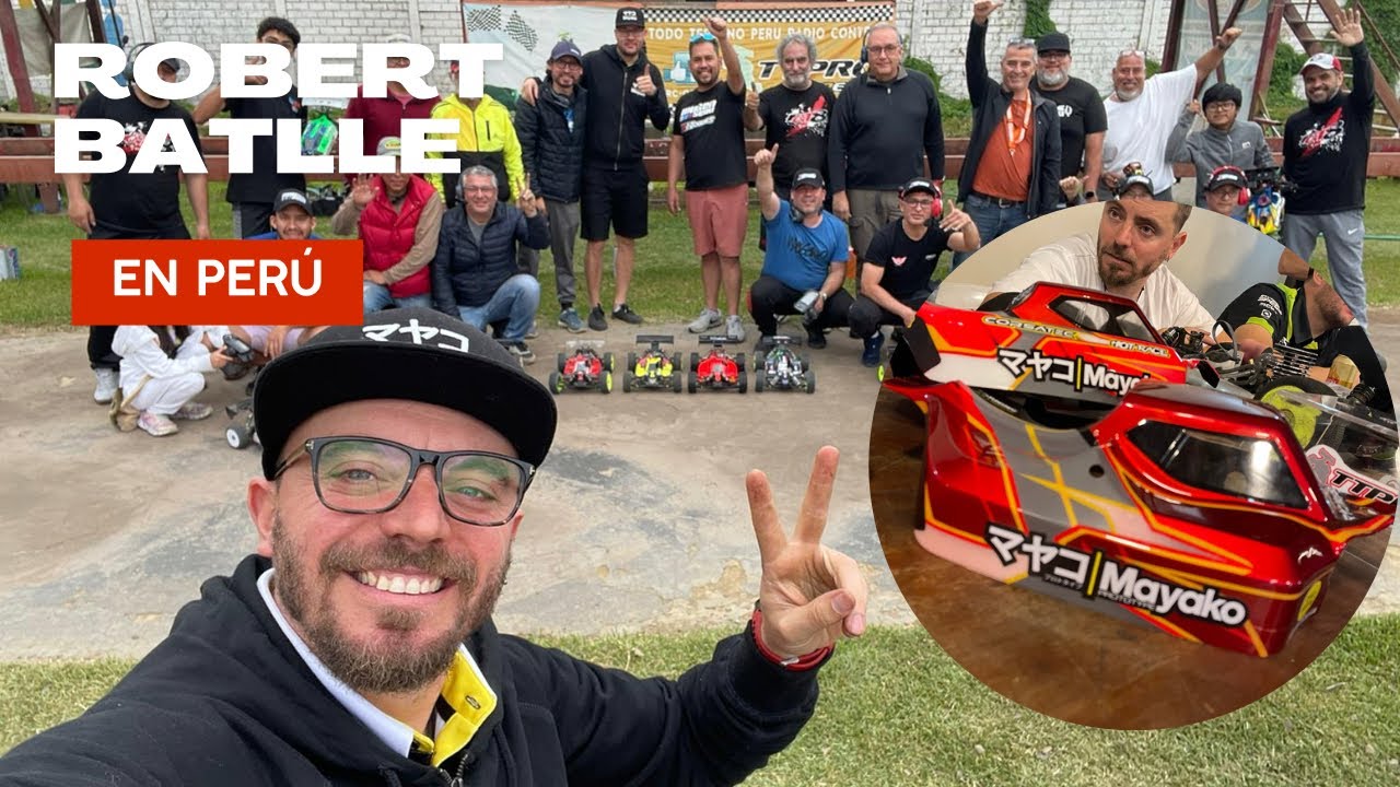 Robert Batlle rodando con el Mayako MX8 en TTPRC Perú