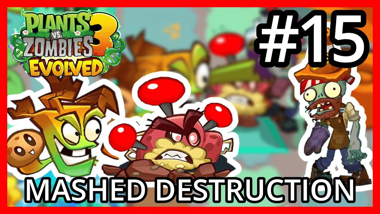 Mashed Destruction and Blast Choy Unlocked (D B A Levels 131-140) - Plants Vs Zombies 3 Evolved Beta