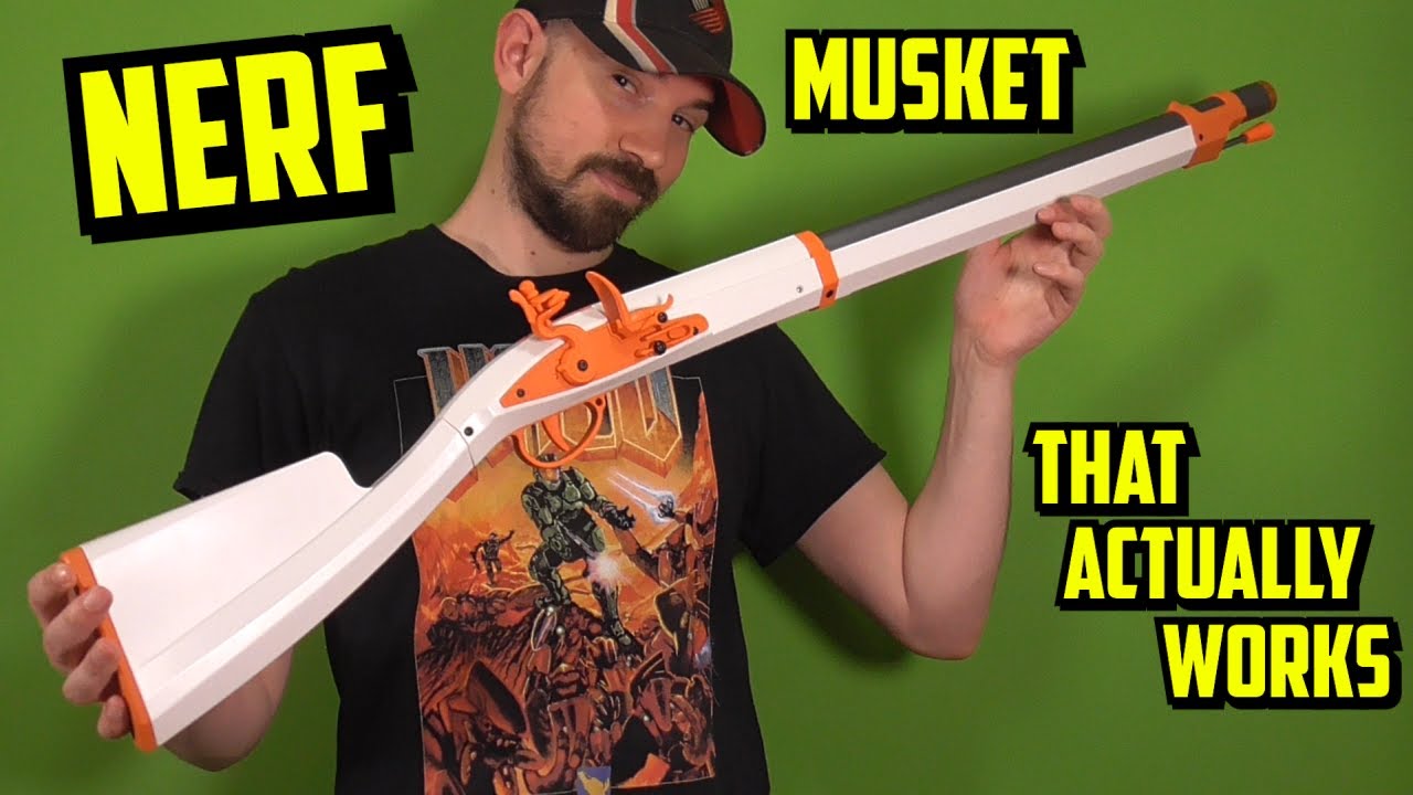 Nerf Musket THAT ACTUALLY WORKS