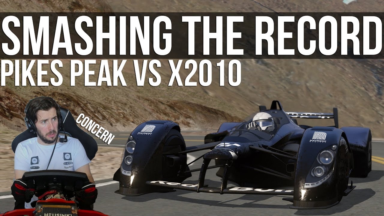 Smashing The Pikes Peak Record With The Redbull X2010