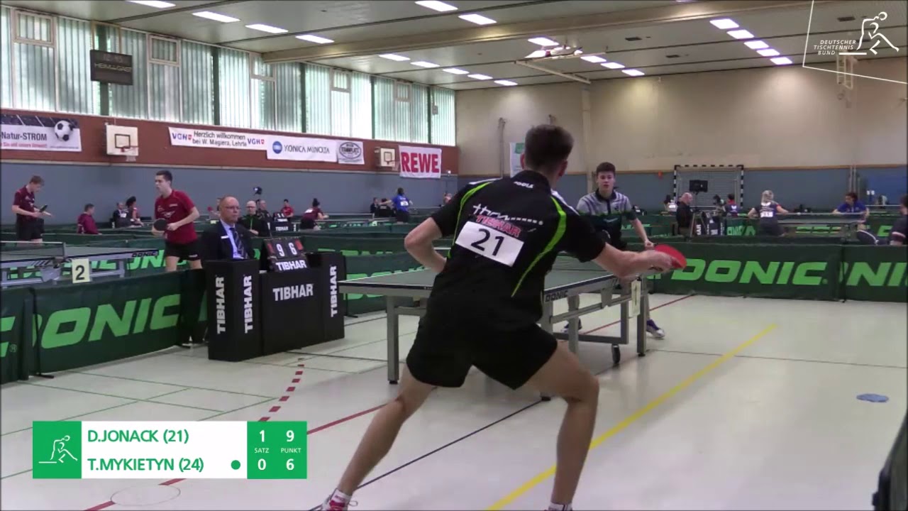 Dominik Jonack - Tom Mykietyn - Top 12 Jugend/Sch&uuml;ler 2019 Lehrte 16./17.2.2019