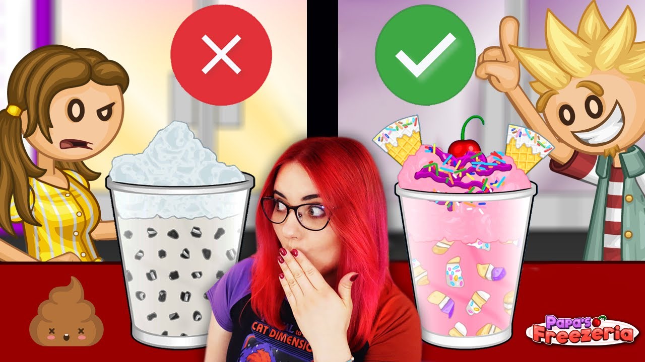 Robię SHAKE ale NIE POTRAFIĘ 🥤 Papa's Freezeria Deluxe #1
