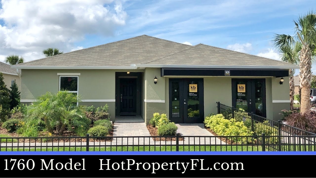 New Model Home Tour | Clermont, FL. |  $254,990 Base Price* | 4br, 2ba, 1,760 sq ft | KBHomes