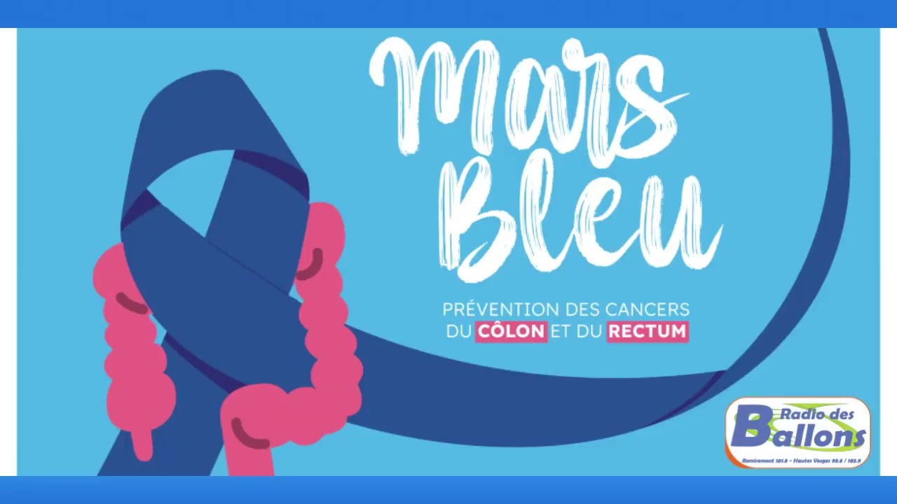 Mars bleu sur la vallée de la Haute-Moselle le 29 mars, avec la ligue contre le cancer