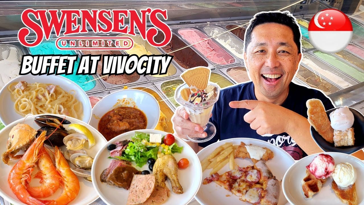 Best Value All You Can Eat Swensen's Unlimited Buffet at VivoCity 🇸🇬 Singapore Restaurants