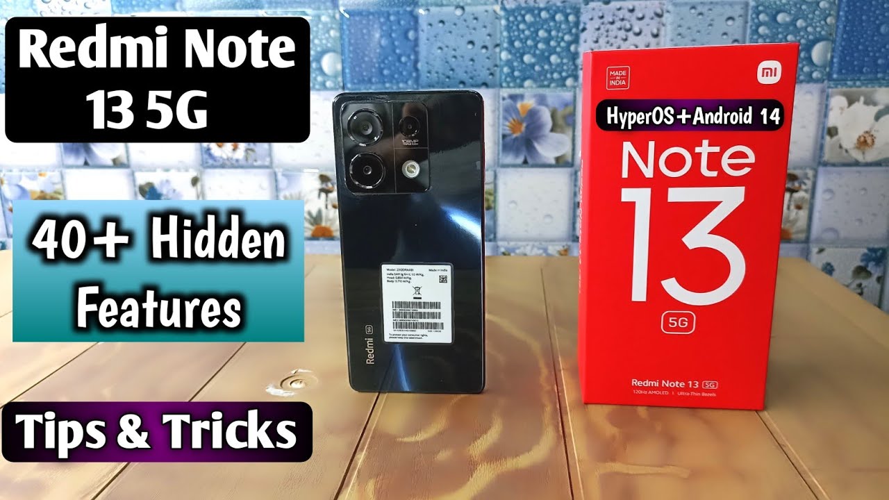 Redmi Note 13 5G, 40+ Hidden Features, Tips & Tricks,Buy Or Not, Amazing Features Review India