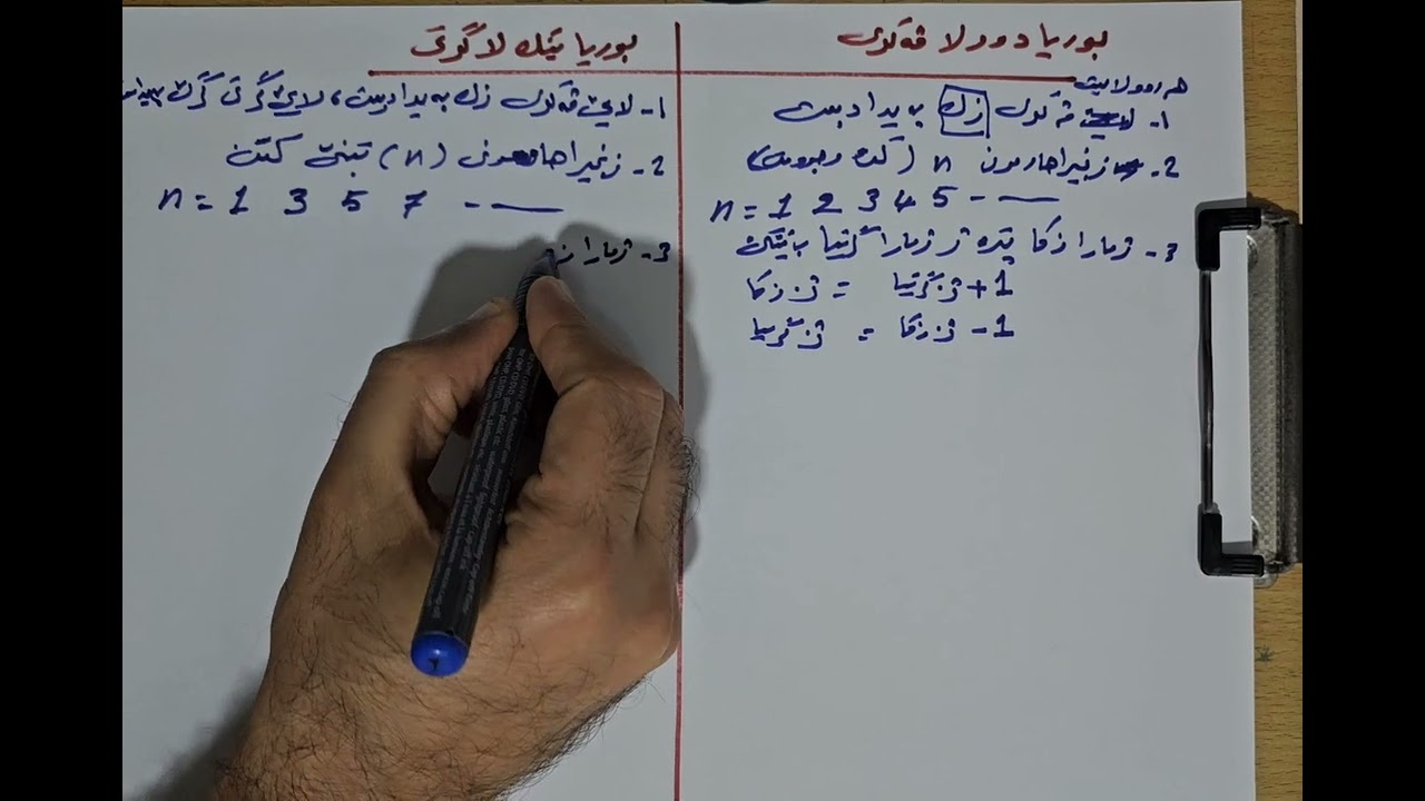 وانا D10 بەندێ 4 پشکا4ــ3 ئاوازێن هاڕمونی  بابەت پێلێن ڕاوەستای د بوڕیەکا (ستووینەکا)هەواییدا