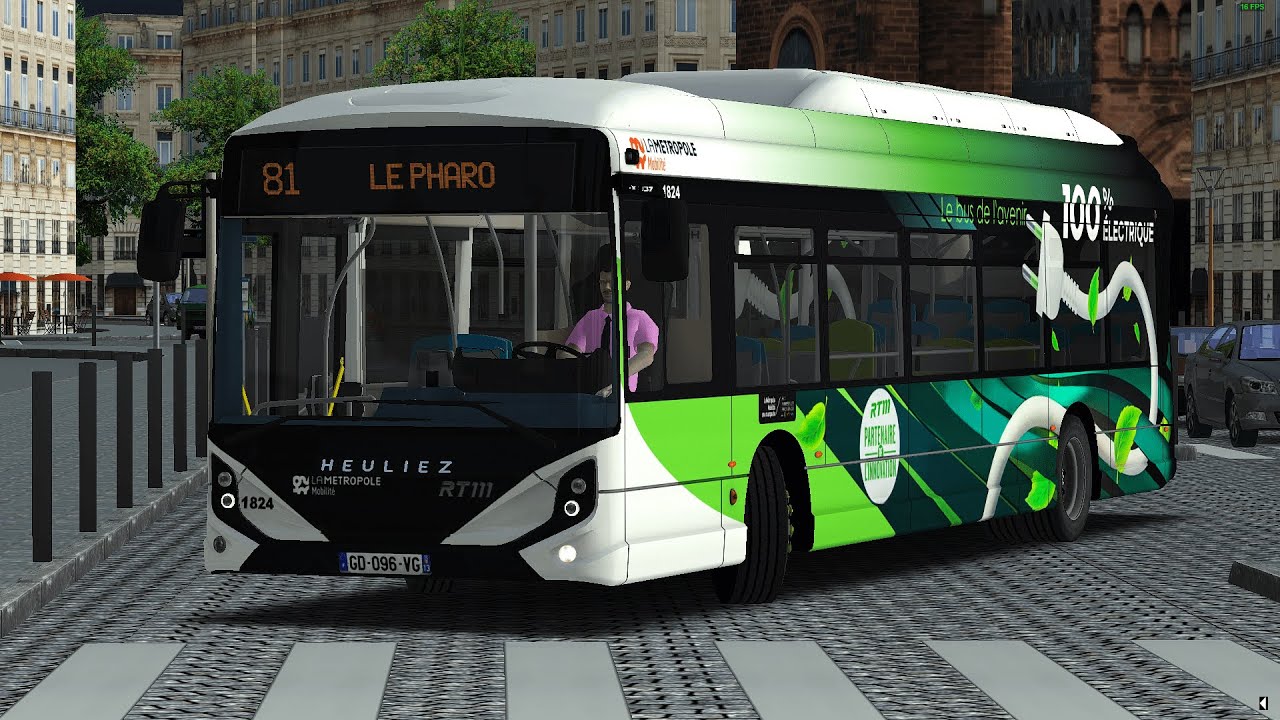 [OMSI 2] RTM Marseille | Ligne 81: Métro St Just - Le Pharo (Heuliez GX 337E ELECTRIC)