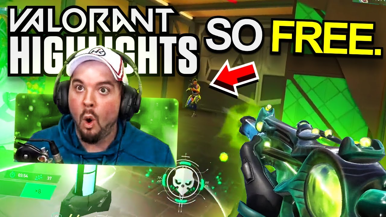 Valorant highlights but it's literally so free...