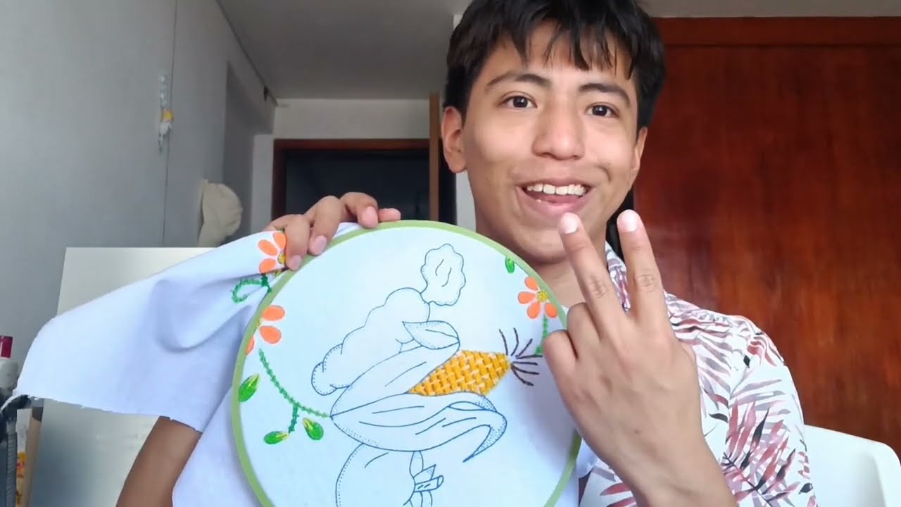 Cómo bordar frutas y verduras 