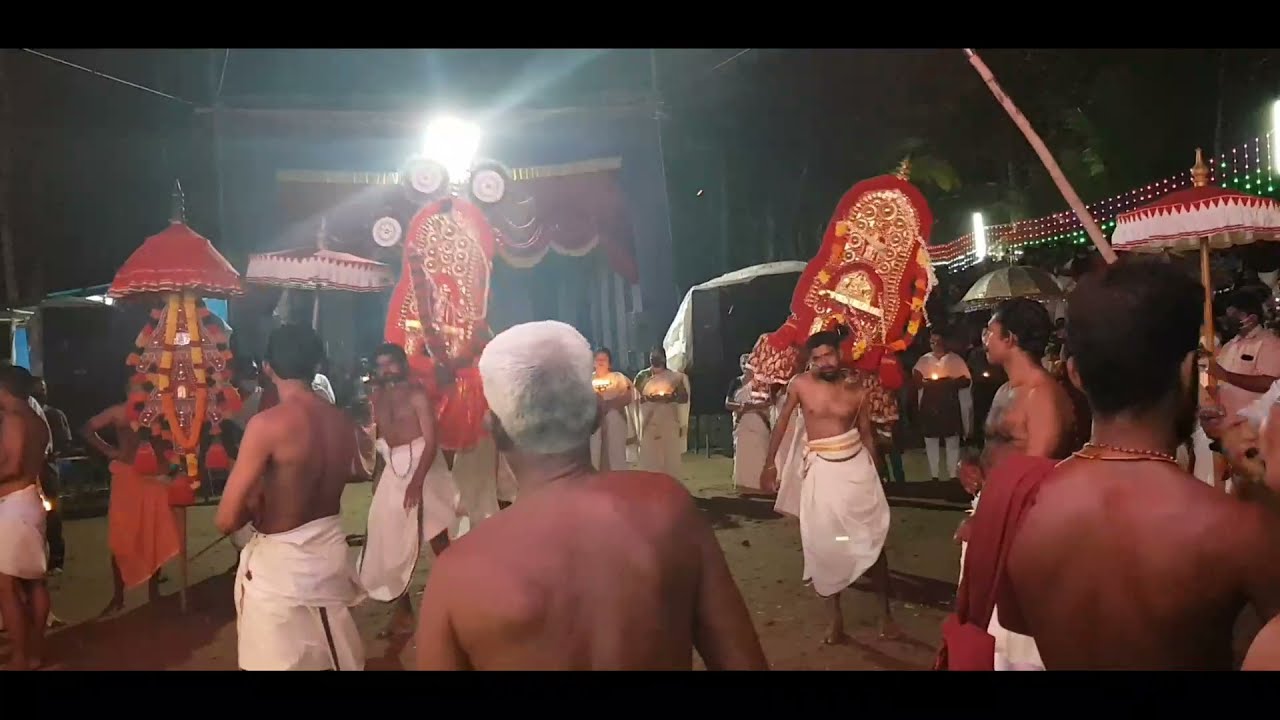 kerala Hindu Temple Festival / kerala village Tourism / Beauty of kerala