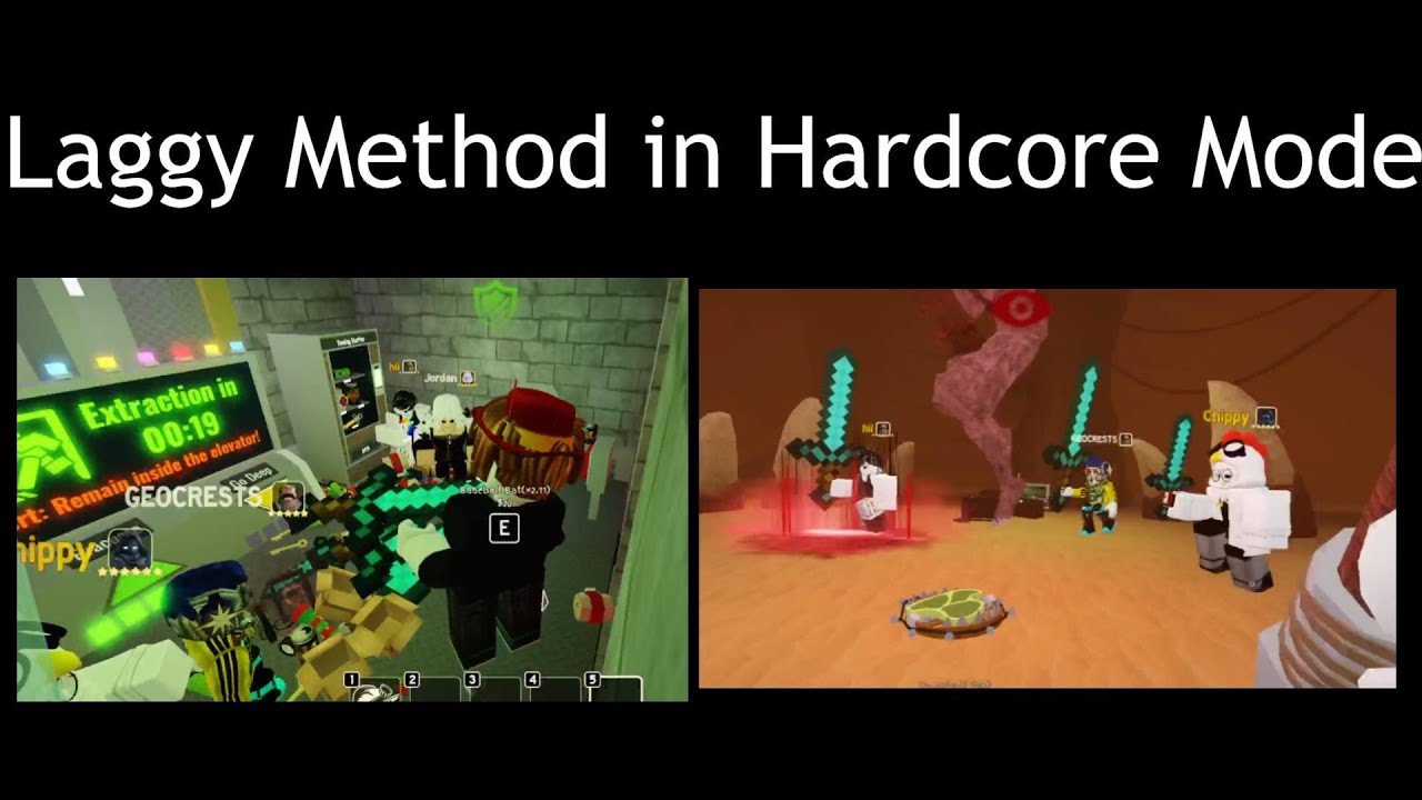 Deadly Delivery: Unusual yet Laggy method on Hardcore Mode