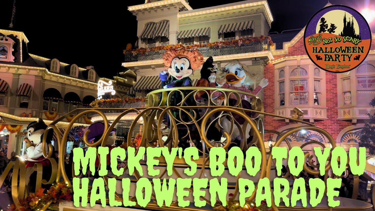 Mickey's Boo To You Halloween Parade