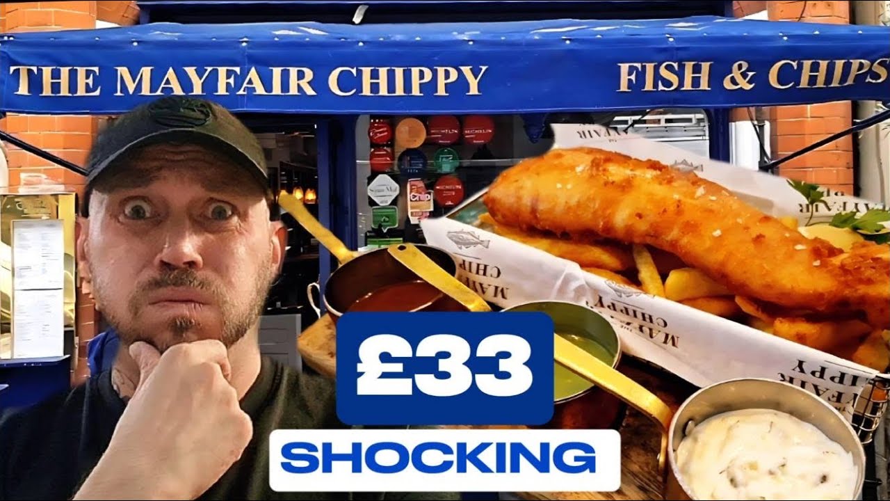 I Tried the Fanciest Fish & Chips in London – The Mayfair Chippy