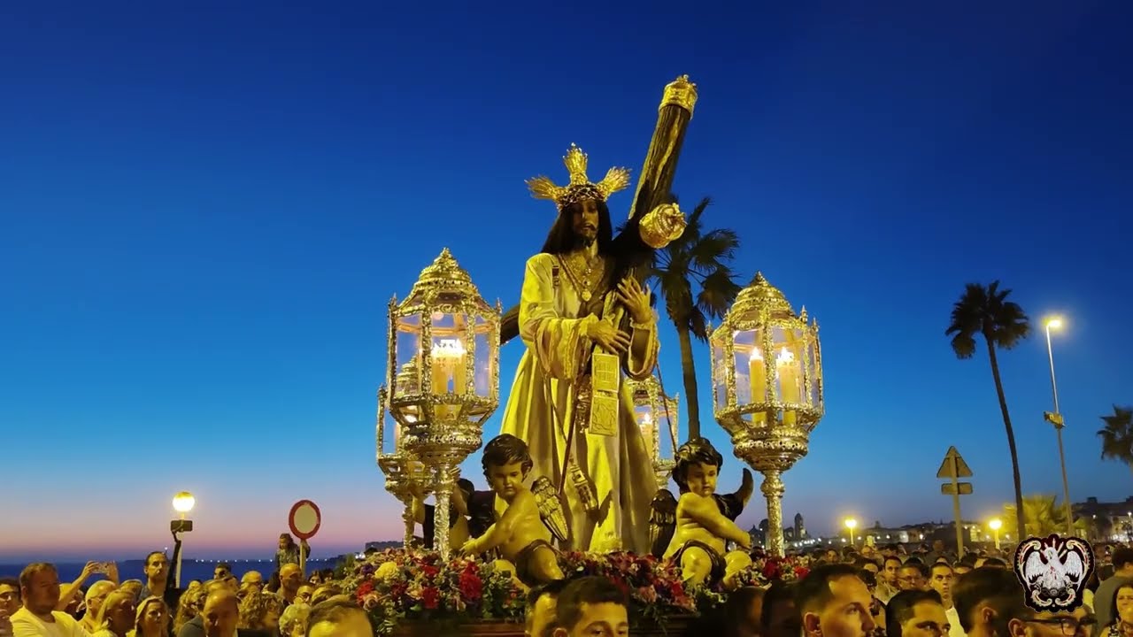 Peregrinación Nazareno (Santa María), traslado a San José, Cádiz agosto 2025