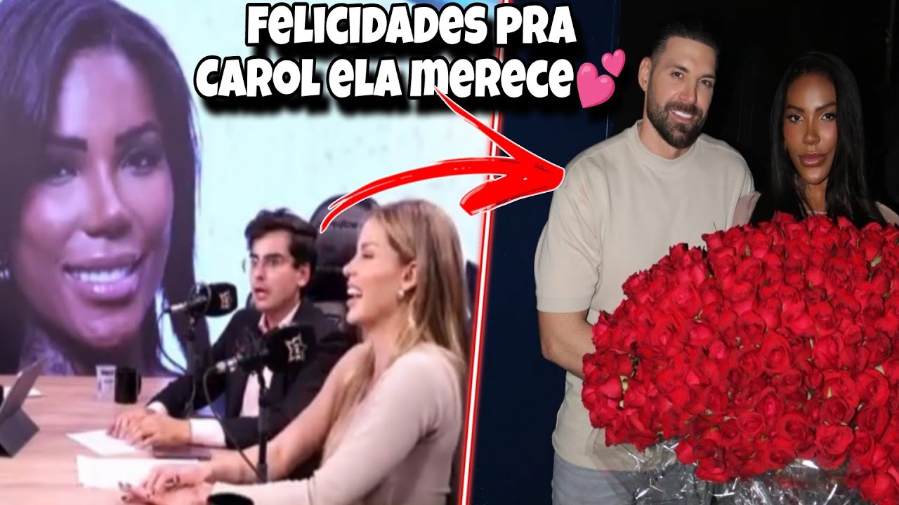 DUDU CAMARGO E SAORY COMENTANDO SOBRE CAROL LEKKER TER SIDO PEDIDA EM CASAMENTO 
