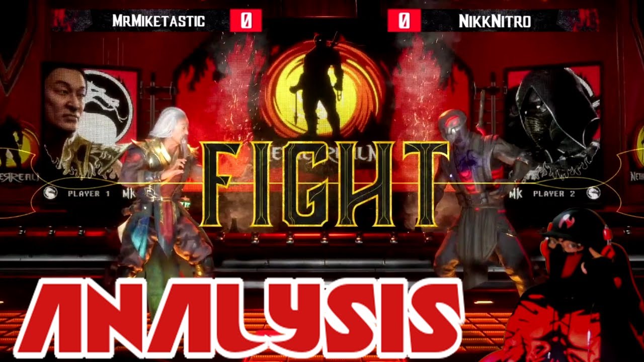 MIZBIZ'S ARENA TOURNAMENT - SELF ANALYSIS: NIKKNITRO VS MR MIKETASTIC - MK11