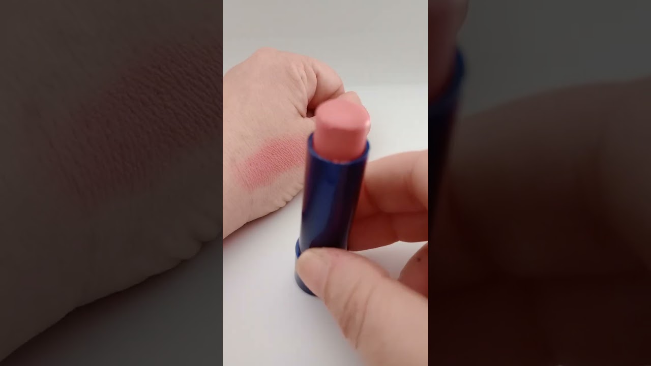 Video recensione richiesto sul balsamo labbra e guance colorato #Labello nude Pink con spf30#lipbalm
