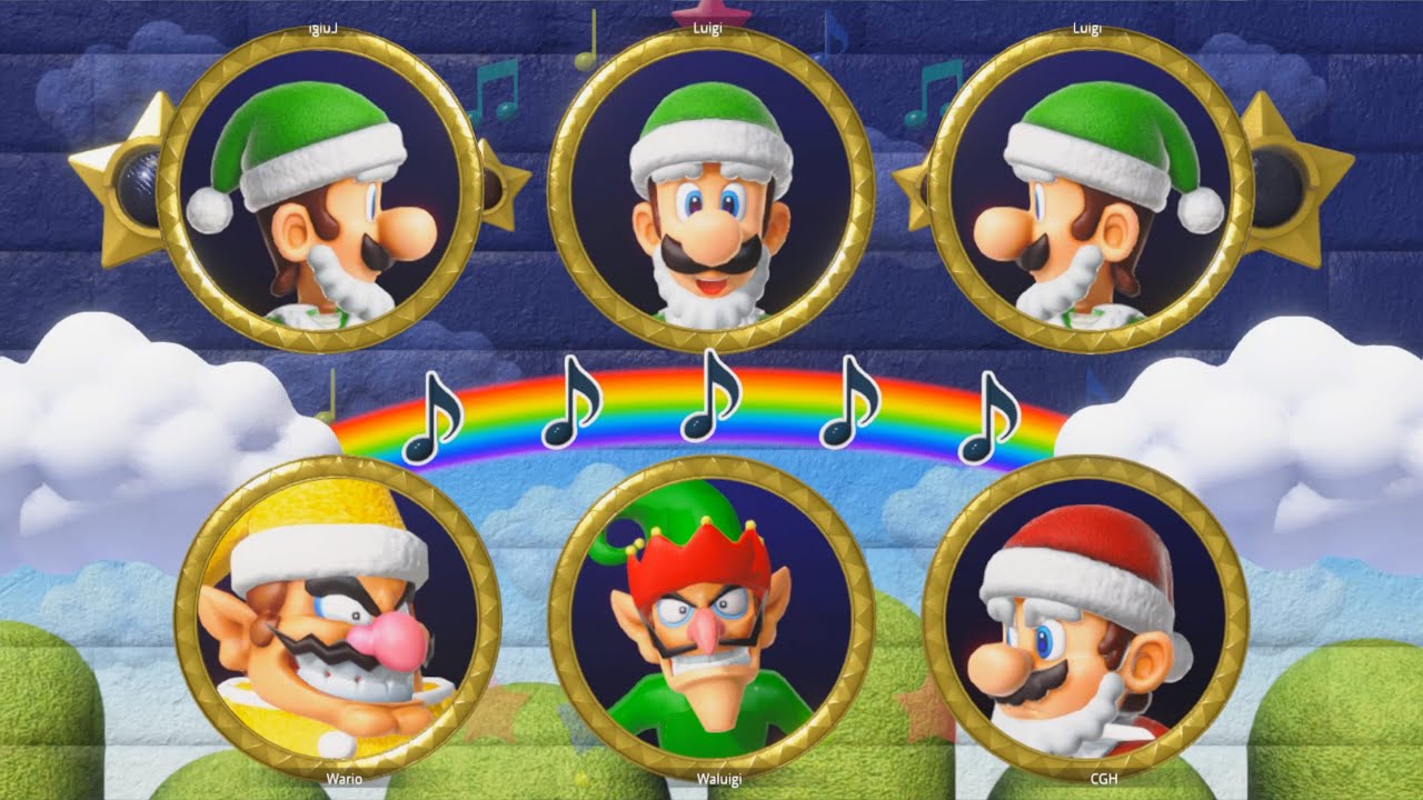 Mario Party Superstars Christmas Party - Horror Land - Brother Battle