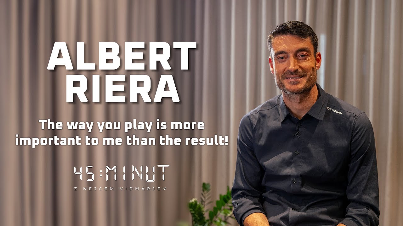 “The way you play is more important to me than the result!” | 45 minutes with Albert Riera